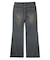 LACE UP DENIM PANTS