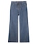 LACE UP DENIM PANTS