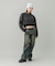 LACE UP DENIM PANTS