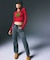 LOW RISE FLARE EASY PANTS