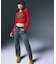 LOW RISE FLARE EASY PANTS