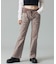 LOW RISE FLARE EASY PANTS