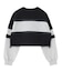 CHEERFUL LOGO CROPPED SWEAT TOP