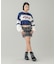 CHEERFUL LOGO CROPPED SWEAT TOP