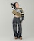 CHEERFUL LOGO CROPPED SWEAT TOP