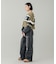 CHEERFUL LOGO CROPPED SWEAT TOP