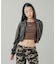 FADED COMPACT ZIP UP HOODIE