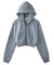 FADED COMPACT ZIP UP HOODIE