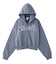 X-girl STAR LOGO ZIP UP HOODIE