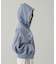 X-girl STAR LOGO ZIP UP HOODIE