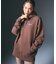 BUTTERFLY PATCH OVERSIZED SWEAT HOODIE