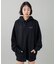 BUTTERFLY PATCH OVERSIZED SWEAT HOODIE