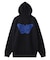 BUTTERFLY PATCH OVERSIZED SWEAT HOODIE