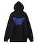 BUTTERFLY PATCH OVERSIZED SWEAT HOODIE