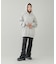 BUTTERFLY PATCH OVERSIZED SWEAT HOODIE