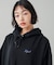 BUTTERFLY PATCH OVERSIZED SWEAT HOODIE