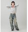 BUTTERFLY RAGLAN COMPACT SWEAT TOP