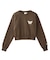 BUTTERFLY RAGLAN COMPACT SWEAT TOP