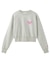 BUTTERFLY RAGLAN COMPACT SWEAT TOP