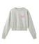 BUTTERFLY RAGLAN COMPACT SWEAT TOP