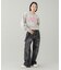 OVERLAPPED LOGO COMPACT SWEAT TOP