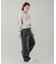OVERLAPPED LOGO COMPACT SWEAT TOP