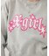 OVERLAPPED LOGO COMPACT SWEAT TOP