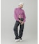 STITCH ZIP UP SWEAT TOP