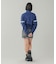 STRIPED COMPACT SWEAT TRACK TOP