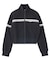 STRIPED COMPACT SWEAT TRACK TOP
