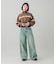 STRIPED COMPACT SWEAT TRACK TOP