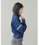 STRIPED COMPACT SWEAT TRACK TOP