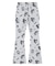 HANDWRITTEN FLOWER JERSEY FLARE PANTS