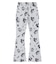 HANDWRITTEN FLOWER JERSEY FLARE PANTS