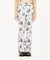 HANDWRITTEN FLOWER JERSEY FLARE PANTS