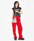 WIDE TAPERED EASY PANTS