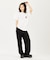 WIDE TAPERED EASY PANTS