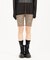 SHIRRED CREPE LEGGINGS