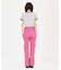 TWILL FLARE PANTS