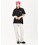 TWILL FLARE PANTS