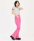 TWILL FLARE PANTS