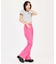 TWILL FLARE PANTS