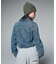 EMBOSSED DENIM JACKET