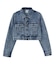 EMBOSSED DENIM JACKET