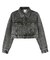EMBOSSED DENIM JACKET