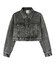 EMBOSSED DENIM JACKET