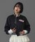 CHEERFUL LOGO VARSITY JACKET