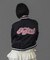 CHEERFUL LOGO VARSITY JACKET
