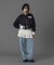 CHEERFUL LOGO VARSITY JACKET
