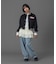 CHEERFUL LOGO VARSITY JACKET